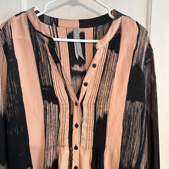 | Seven7 | Pink and Black Tunic - Picture 2 of 5